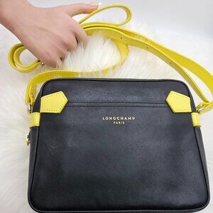 LongChamp Two-Tone Crossbody Bag